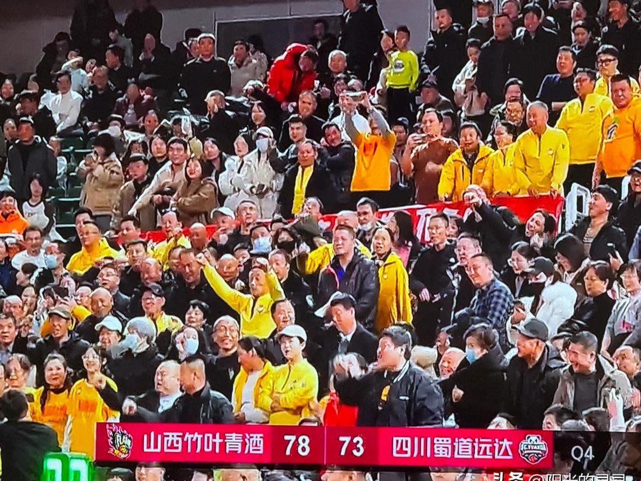 山西队客场比赛全队表现火爆