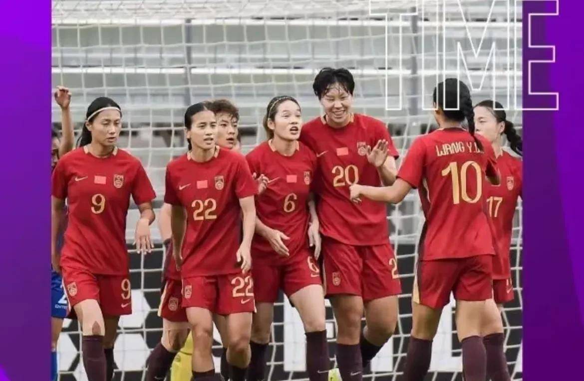 包含东亚杯-中国女足4-2中国台北两球领先被追平邵子钦双响的词条